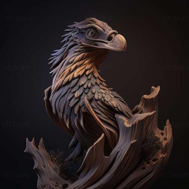 3D model Luanchuanraptor (STL)